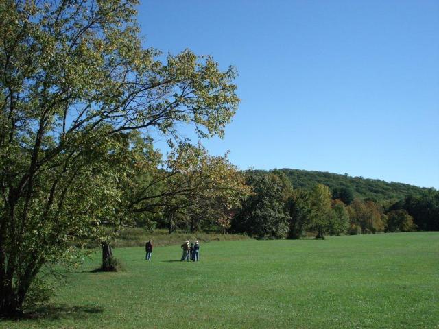 NJAG Members near Saturn along the solar system walk